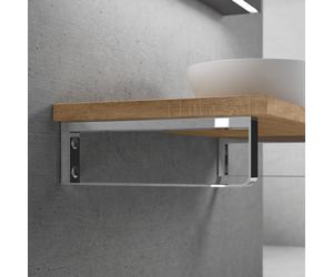 neoro n50 supporto consolle con portasciugamani, BN000003, n50 cromo [Mobili da Bagno > Accessori per Mobili da Bagno]