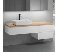 neoro n50 top in legno massiccio La: 180 cm, BN0409W1, n50 [Mobili da Bagno > Top]