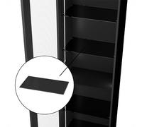 neoro n80 albus / fumo set di ripiani in vetro per colonna, 4 pezzi, BL001211, n80 fumo [Mobili da Bagno > Ricambi per Mobili da Bagno]