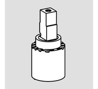 neoro ricambio cartuccia Ø 25 mm, per rubinetto bordo vasca, BN0519XX, F; FC [Rubinetteria Bagno > Ricambi Rubinetteria Bagno]