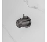 neoro termostatico in acciaio inox incluso corpo incasso, incasso a parete,, BN0753FBG, F; FC grafite spazzolato [Rubinetteria Bagno > Rubinetteria Doccia]