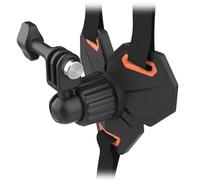 NEOSOU Supporto per mascella per casco + kit di cuscinetti adesivi per casco per GoPro, per Insta360 X5 X4 X3, Ace Pro 2, per DJI Nano, Osmo 360, Action 6 5 Pro 4 3, Pocket 4 3, accessori per auto