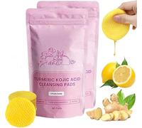 Neously Kojic Acid Pads - Turmeric Kojic Acid Pads, 2 Bags (1 Count Each), Reduce Blemishes & Dark Areas, Visible Results After Just One Use
