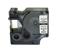 NEOUZA 1734523 - Nastro per etichette permanenti in poliestere Dymo Rhino Industrial IND, lunghezza 5,5 m, 24 mm, nero su bianco)