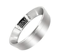 NEOUZA, Anello a imbuto, dosatore espresso in acciaio inox compatibile con macchina da caffè Portafilter, per pressare (51 mm)