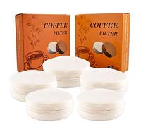NEOUZA Filtro per carta da caffè rotondo 500 pezzi per macchina da caffè Portafilter Moka Pot non sbiancato Schermo per dischi usa e getta (60 mm)