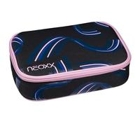 neoxx - Astuccio Scolastico Dunk Hello Wave - Spazio per Una squadretta - Patella portapenne con 26 Passanti per Penne - ca. 23,5 x 17 x 6,5 cm - per scolari