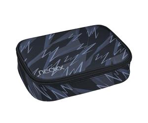 neoxx - Astuccio Scolastico Dunk Stormchaser - Spazio per Una squadretta - Patella portapenne con 26 Passanti per Penne - ca. 23,5 x 17 x 6,5 cm - per scolari