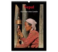 Nepal - Gesichter eines Landes (Wandkalender 2026 DIN A3 hoch), CALVENDO Monatskalender: Und wenn es sein muss, lächeln sie einfach die Kälte weg.