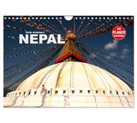 Nepal (Wandkalender 2026 DIN A4 quer), CALVENDO Monatskalender: 13 traumhafte Reisefotos aus dem buddhistischen Staat im Himalaya.
