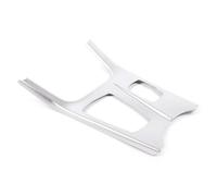 NEPHEW Copertura Console Centrale Compatibile con BMW per X3 F25 X4 F26 2011 2012 2013 2014 2015 2016 2017 Car Center Console Controllo Cambio Pannello di Copertura Trim Carbonio(Silver)