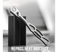 Nepros NEXT NBR390X 3/8" 90-Tooth Ratchet Handle High Precision Tool KTC Japan