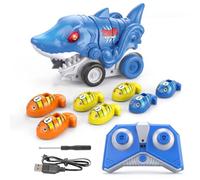 Neptuiby Gioco del Serpente Magnetico, Serpente telecomandato per 2 Giocatori Blu deglutizione Magnetica Gioco interattivo Divertimento per Tutta la Famiglia al Chiuso per Bambini