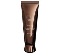 NEQI Glossing Mask Light Brown, trattamento colorante per capelli castano chiaro con luminescine e candela reale, cura rinfrescante per capelli castano chiaro, protezione del colore per riflessi caldi