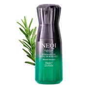 NEQI Olio di Rosmarino per Capelli e Cuoio Capelluto Vegano Nutriente | Smooth Strength - Formula al Ricino che Nutre le Radici, Rinforza la Fibra e Dona Brillantezza Setosa - 75 ml