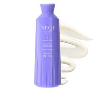 NEQI Shampoo Capelli Secchi Idratante Senza Solfati Anticrespo Vegano | Moisture Mystery - Estratto di Alghe e Algina, Detersione Delicata che Nutre le Radici e Districa - 330 ml