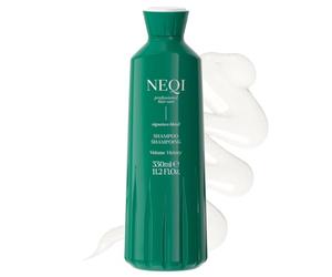 NEQI Shampoo Volumizzante Capelli Fini Sottili Senza Solfati Vegano | Volume Victory - Provitamina B5 Nutre e Dona Corpo dalle Radici con Detersione Leggera Non Appesantente - 330 ml