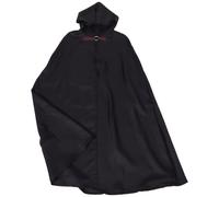 Nera Con Cappuccio Costume Horror Mantello Di Halloween