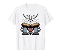 Nerd di Teologia Riformata Tulip Botanico Dottrine della Maglietta