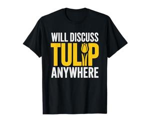 Nerd di Teologia Riformata Tulip Calvinista Maglietta