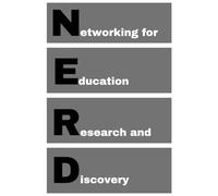 NERD - Networking for Education Research and Discovery: agenda, notebook, planner, organizer, journal, diary, memories, funny gift for family, friends and coworkers