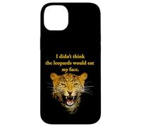 Nerd Non pensavo che i leopardi mi avrebbero mangiato la faccia Politica Custodia per iPhone 14 Plus