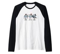 Nerd Pun Ctrl Alt Delete Tastiera Divertente Criminal Thug Mafia Maglia con Maniche Raglan