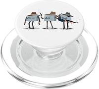 Nerd Pun CTRL ALT DELETE Tastiera Divertente Criminal Thug Mafia PopSockets PopGrip per MagSafe