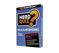 Nerd Quiz - Das Kartenspiel: 260 Fragen rund um Games, Filme und Popkultur | Präsentiert von Rocket Beans TV! | Quizspiel für Große Runden und Kartenspiel für unterwegs