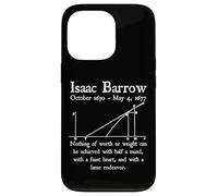 Nerd Vintage Isaac Barrow Calcolo Algebra Matematica Insegnante Custodia per iPhone 13 Pro
