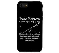 Nerd Vintage Isaac Barrow Calcolo Algebra Matematica Insegnante Custodia per iPhone SE (2020) / 7/8