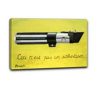 NerdArt quadro Ceci n’est pas un sabre laser fumetti comics super eroi manga ...