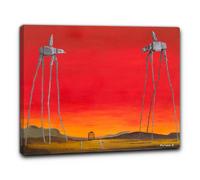 NerdArt quadro Dalì’s At-At fumetti comics super eroi manga cartoni star wars