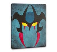 NerdArt quadro Devilman fumetti comics super eroi manga cartoni star wars