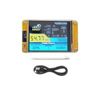 NerdMiner 2 Miner 55-60KH/S Display da 2,8 Pollici BTC Solo Lottery Miner Bitcoin BTC Miner Solo Nerd Miner con Custodia