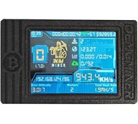 NerdMiner V2 MAX Solo Bitcoin Miner - 930KH/s Hash Rate, 1.5W Power, 3.125 BTC Win3, Compact 2.4G WiFi e Wired Connection, High Efficiency Cryptocurrency Miner per gli appassionati di Bitcoin (Nero