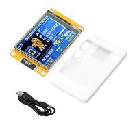 NerdMiner V2 Mining Bitcoin con Custodia bianca, 1060KH/S NerdMiner V2 Bitcoin Miner con 2.8" TFT Display ESP32 WROOM Bitcoin Miner BTC Solo Lottery Miner Bitcoin Crypto Lottery Miner con Nerd Miner