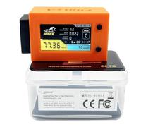 NerdMiner V2 Ultra 78KH/S T Display S3 Bitcoin Solo Lottery con connessione WiFi a basso consumo energetico e alimentazione USB-C Crypto Nerdminer con ventola Lucky Miner Win 6.25 BTC (arancione)