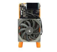 NerdQaxe++ 4.8TH/s 15J/Th BTC Minatore 4 PCS BM1370 Asic Chip 68W Consumo di energia Solo BTC 2.4G WiFi Macchina mineraria