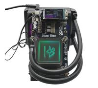 NerdQaxe++ Hydro Bitcoin Miner 4.8TH/s Versione SHA-256 ASIC 15J/TH Efficienza 60W Ultra-Low Power 2.4G WiFi, estrazione mineraria ad alta efficienza (in magazzino)