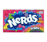 Nerds Candy Fruits VideoBox - Caramelle Fruttate con Ingredienti Naturali - Acide e Croccanti - Senza Aromi Artificiali - Perfette da Condividere - Confezione da 12 Scatole x 141 g