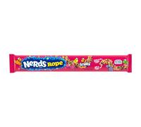 Nerds Rope Count Good - Caramelle Lunghe con Textura Gommosa e Croccante - Sapori Dolci e Aspri - Ricoperte di Nerds Candy Multicolore - Perfette da Condividere - Confezione da 24 Barrette x 26 g