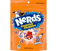 Nerds Spooky Gummy Cluster, Caramelle di Halloween, Nerds Gummy Caramelle, 8 oz Treat sacchetto richiudibile