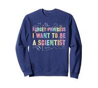Nerdy dimentica la Principessa Voglio Diventare Uno Scienziato STEM Camp Felpa