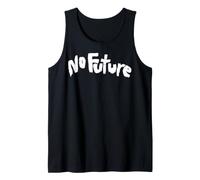 Nerdy Iconic No Future Sci-Fi Punk Insegnante di Scienze Bianco Canotta
