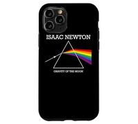 Nerdy Isaac Newton Prisma Gravity of the Moon Rock Musica Regalo Custodia per iPhone 11 Pro