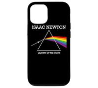 Nerdy Isaac Newton Prisma Gravity of the Moon Rock Musica Regalo Custodia per iPhone 12/12 Pro