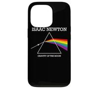 Nerdy Isaac Newton Prisma Gravity of the Moon Rock Musica Regalo Custodia per iPhone 13 Pro