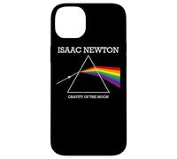 Nerdy Isaac Newton Prisma Gravity of the Moon Rock Musica Regalo Custodia per iPhone 14 Plus