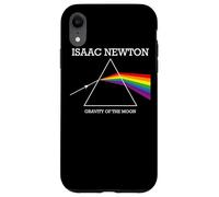 Nerdy Isaac Newton Prisma Gravity of the Moon Rock Musica Regalo Custodia per iPhone XR